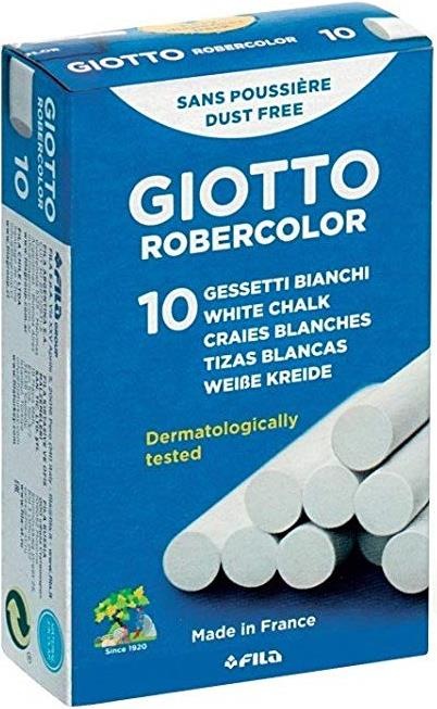 Immagine prodotto Giotto Robercolor - gessetti per lavagna (Bianco, 10 x)
