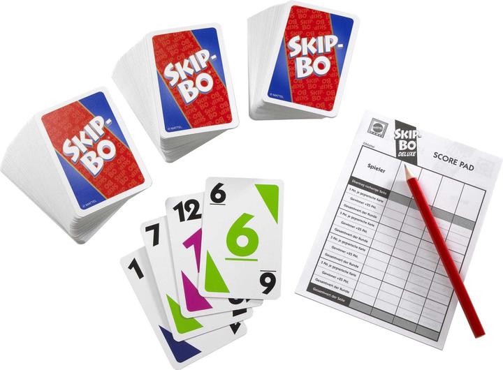 Produktbild Mattel Games Skip-Bo Deluxe (Deutsch)