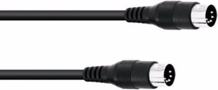 Image du produit Omnitronic Câble DIN 5 pôles MIDI 1.2m (1.20 m, Câble MIDI)