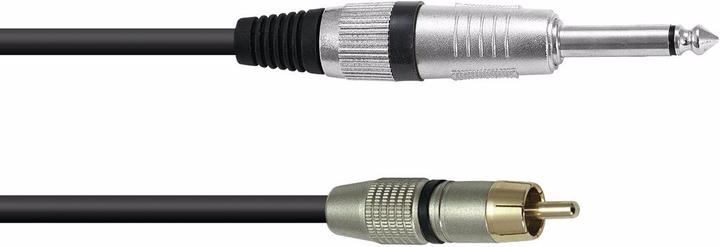 Produktbild Omnitronic Adapterkabel Cinch/Klinke 0,9m sw (0.90 m)