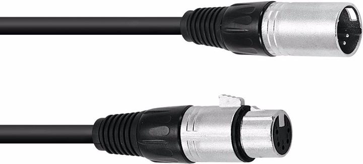 Image du produit Omnitronic Câble XLR 5 pôles 5m sw (5 m, XLR)