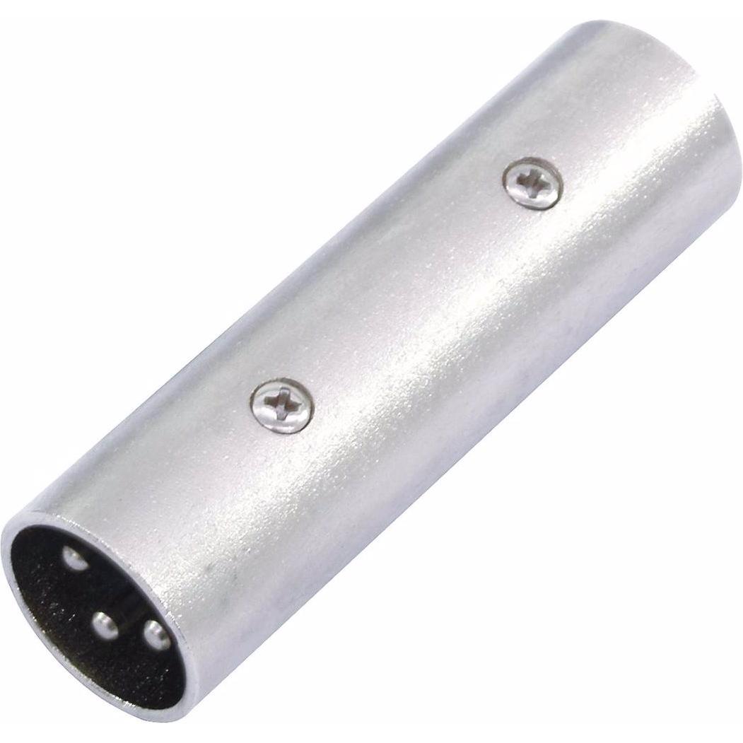 Thumbnail - Omnitronic Adapter XLR(M)/XLR(M), Audio Adapter, Silber