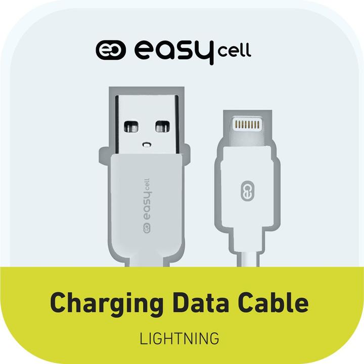 Produktbild Easycell Daten- und Ladekabel USB auf Lightning (1 m, USB 2.0)