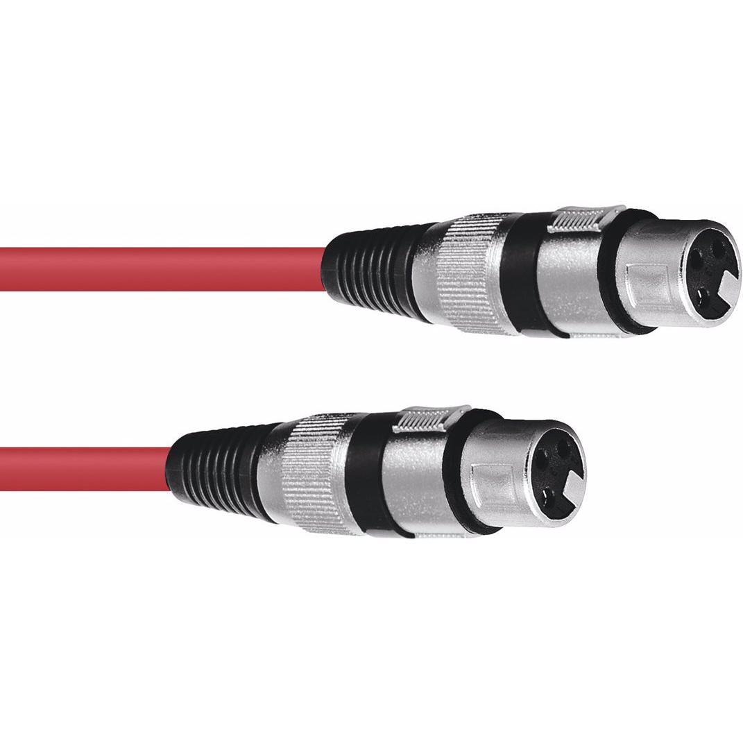 Omnitronic XLR Kabel 3pol 1,5m rt (1.50 m, XLR), Audio Kabel