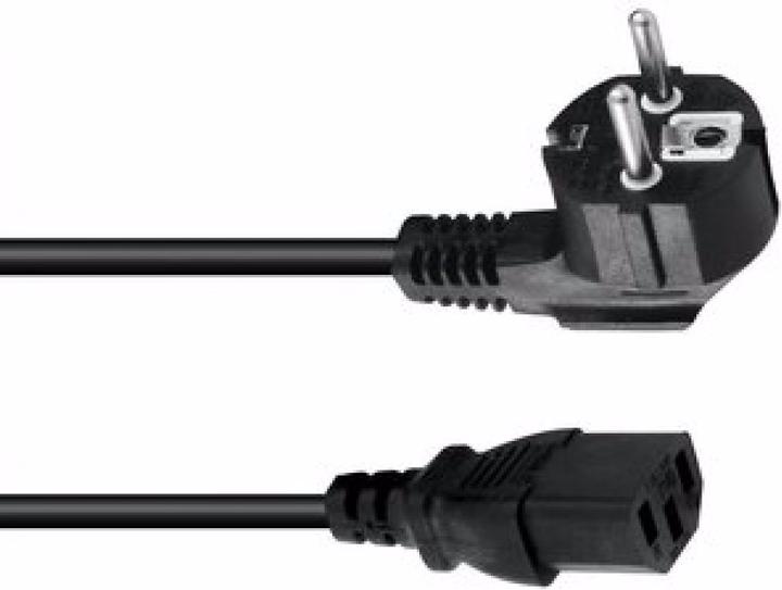 Omnitronic Kaltgeräte Netzkabel 3x1,0 3m sw (3 m)