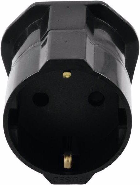 Image du produit Omnitronic Adaptateur fiche EU/UK 13A sw
