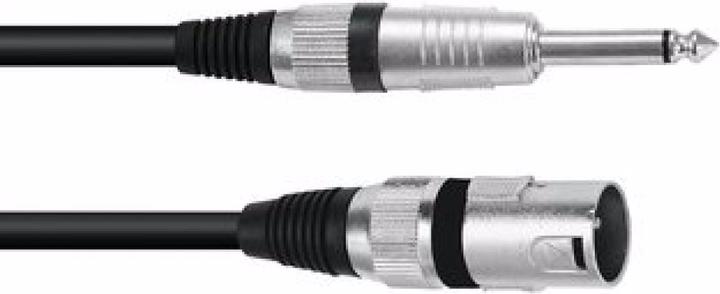 Produktbild Omnitronic Adapterkabel XLR(M)/Klinke mono 5m sw (5 m, XLR)