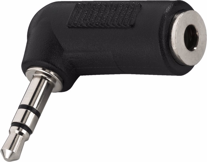 Produktbild Monacor Winkeladapter 3.5mm f - 3.5mm m Stereo