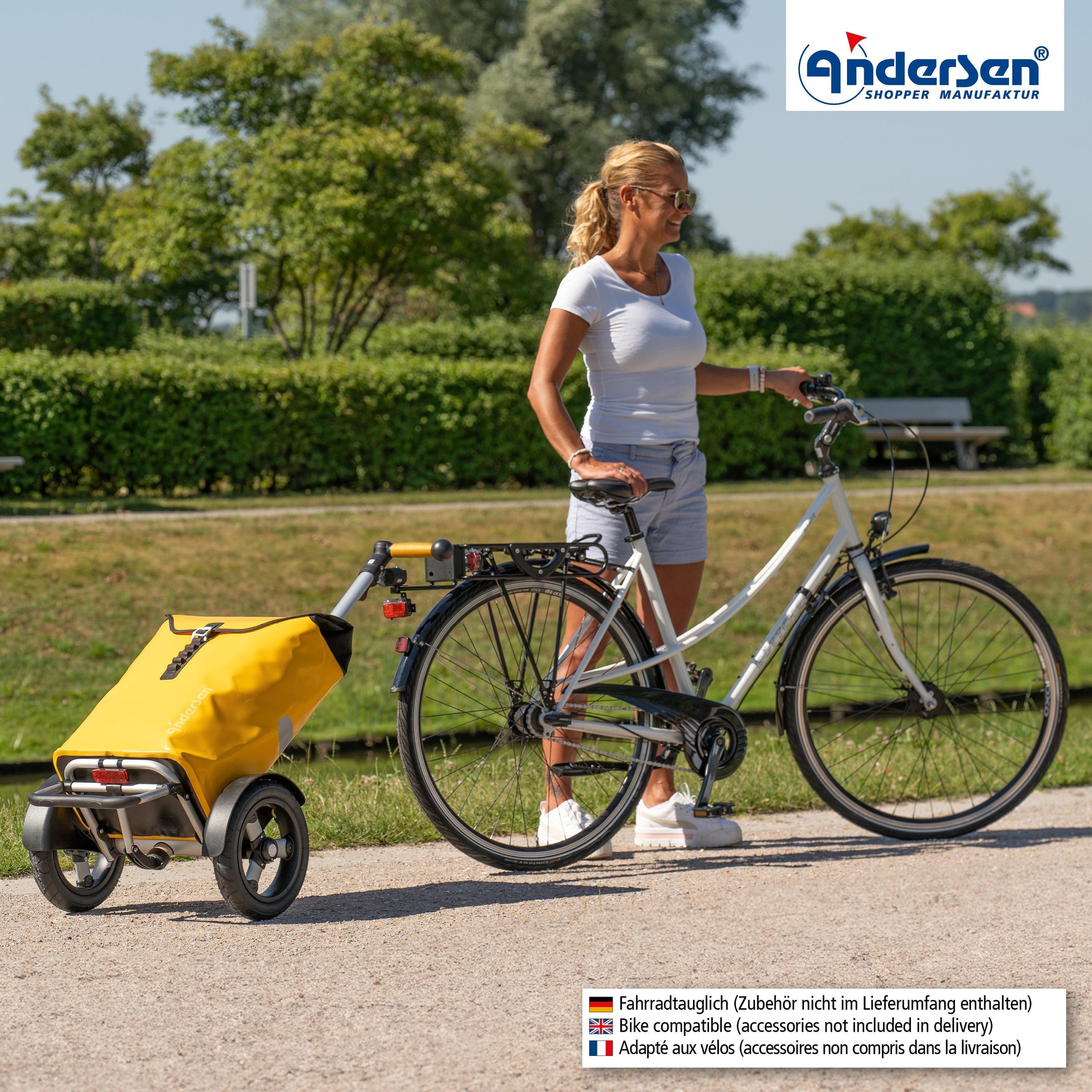 Thumbnail - Andersen, Einkaufshilfe, Tura Shopper Ortieb Einkaufstrolley 50 cm, Gelb