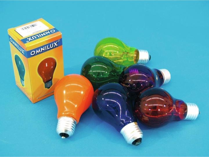 Omnilux A19 230V/40W E-27 blau (E27)
