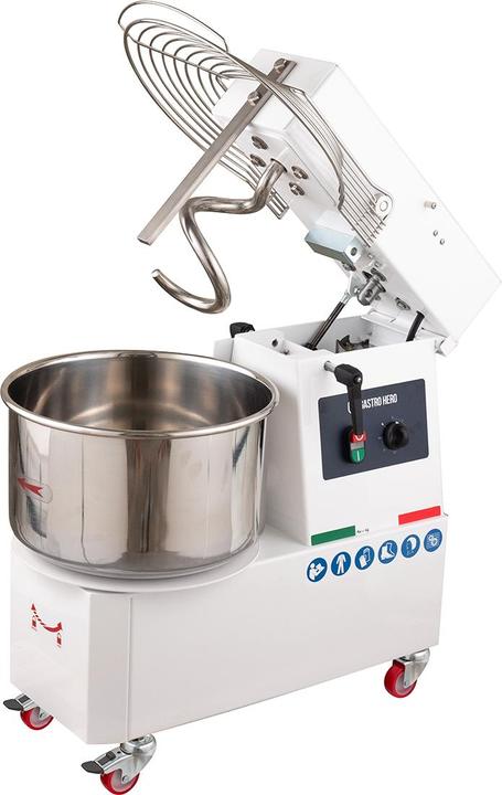 Image du produit Gastro Hero Pétrin à spirale PROFI V à rouleaux - tête variable (750 W)