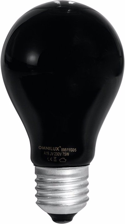 Omnilux A19 230V/75W E-27 UV (75 W, E27)