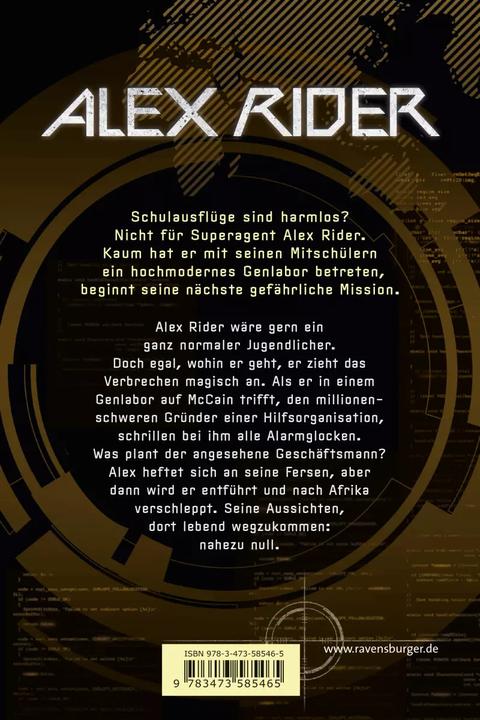 Produktbild Ravensburger Alex Rider, Band 8: Crocodile Tears (Deutsch, Anthony Horowitz, 2019)