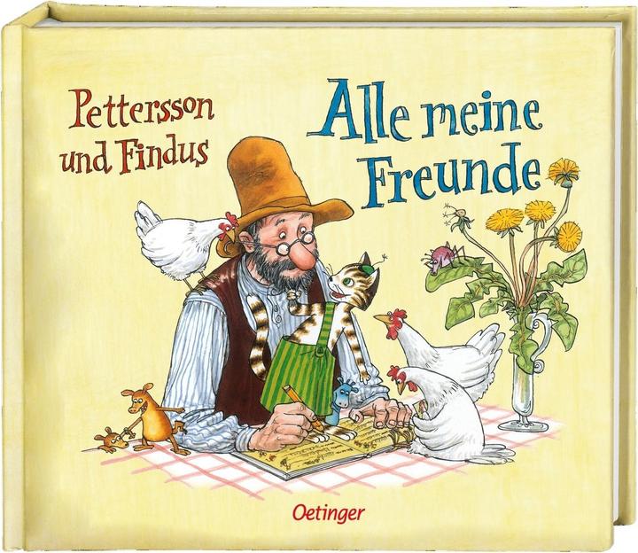 Actual product image Pettersson und Findus. Alle meine Freunde (German, Sven Nordqvist, 2017)
