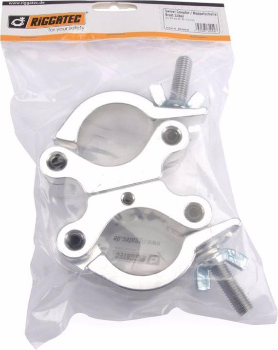 Actual product image Riggatec 400200050 Double clamp wide