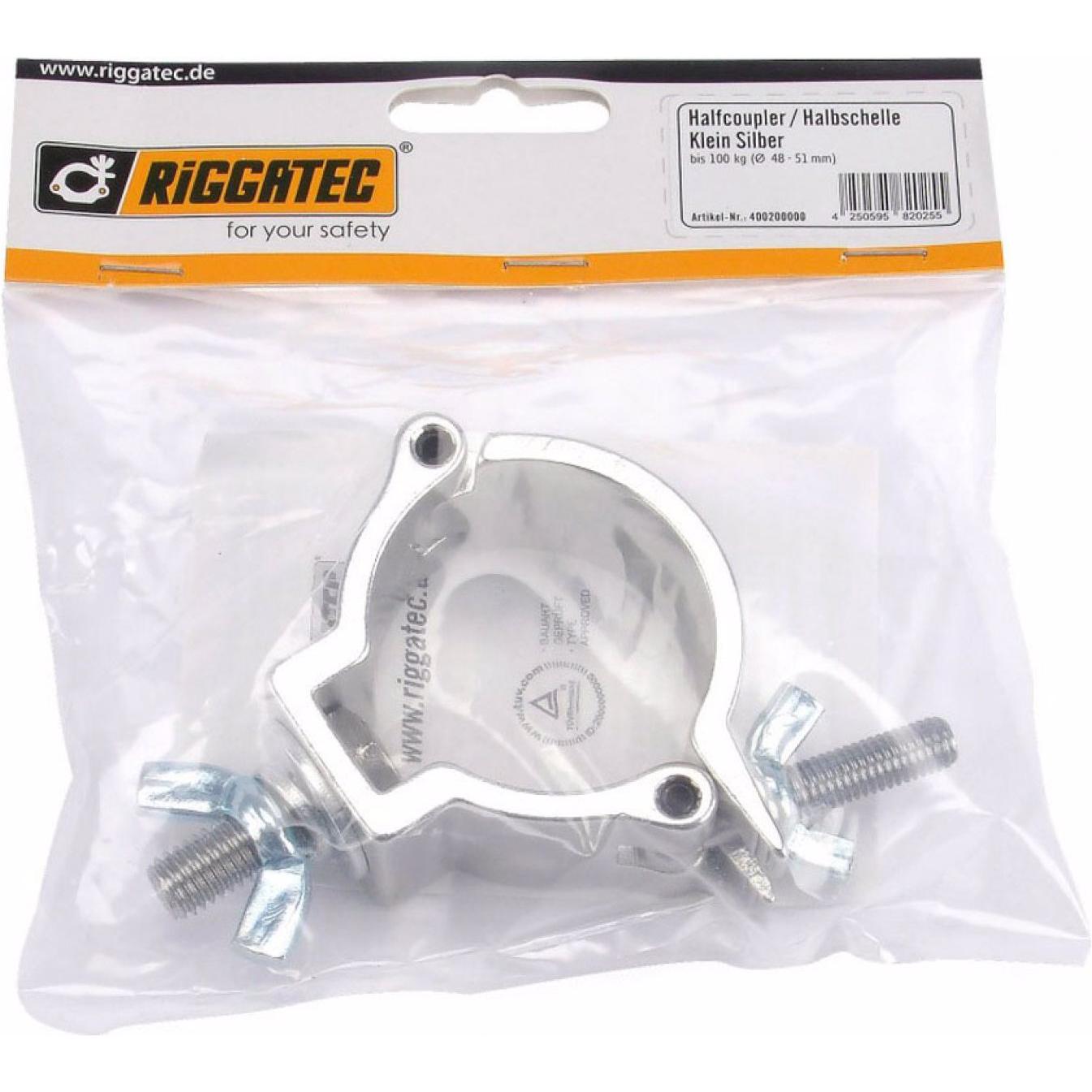 Thumbnail - Riggatec 400200000 Halbschelle klein, Montage Lichttechnik