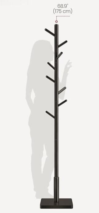 Actual product image Vasagle Garderobenständer