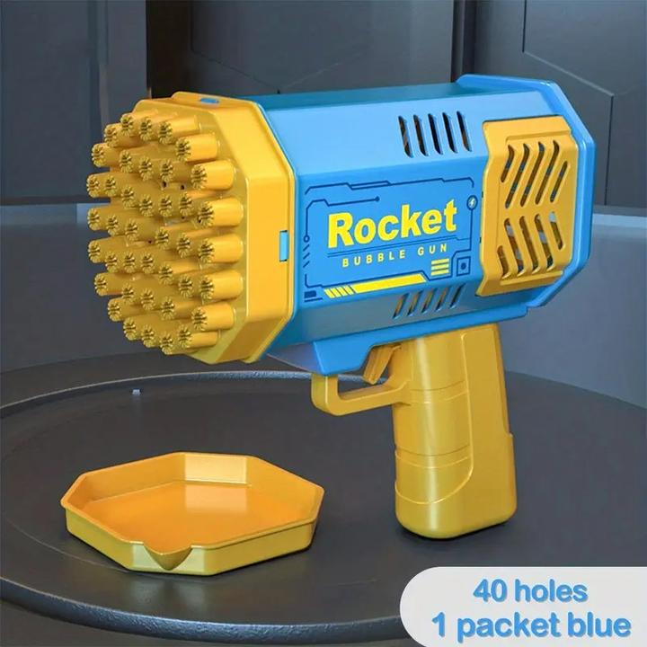 Immagine prodotto Outdoor Active Macchina a bolle d'aria elettrica a 40 fori, pistola a bolle d'aria automatica