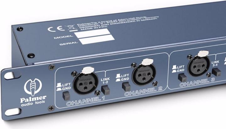Produktbild Palmer Audio RMMS 8 8-Kanal Mikrofon-Splitter