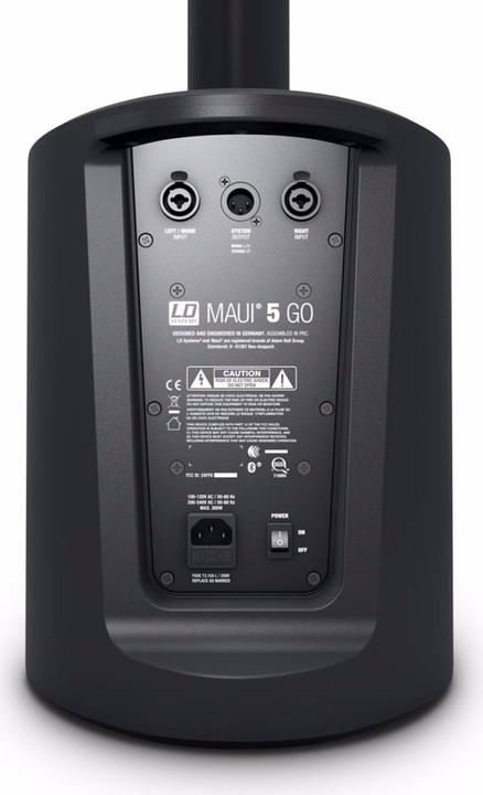 Actual product image LD Systems MAUI 5 GO Ultra portables (1x 800 W)