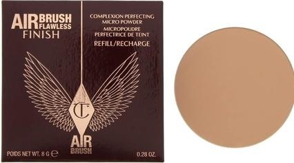 Charlotte Tilbury Refill for Airbrush Flawless powder ( Finish Refill Powder) 8 g - Shade: 3 Tan (3 Tan)