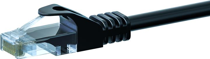 Produktbild Dsit CAT5e Netzwerkkabel, U/UTP, 50 Meter, Schwarz, 100% Kupfer (UTP, CAT5e, 50 m)