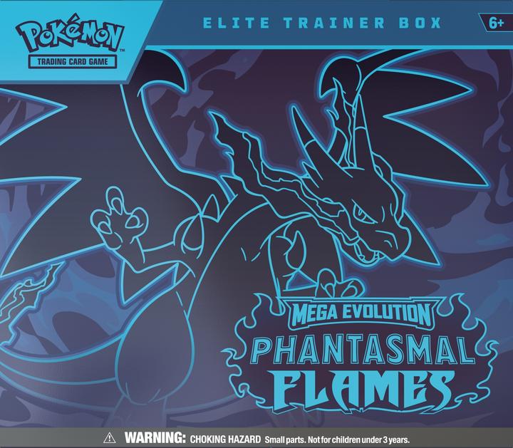 Produktbild Pokémon P-EN ME02 'Phantasmal Flames' Elite Trainer Box (Englisch, Elite / Top Trainer Box)