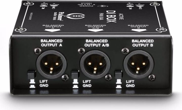 Produktbild Palmer Audio PAN 04 A Aktive 2-Kanal (DI Box)