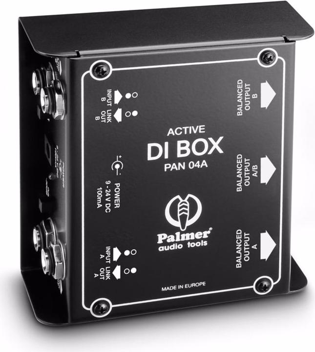Produktbild Palmer Audio PAN 04 A Aktive 2-Kanal (DI Box)