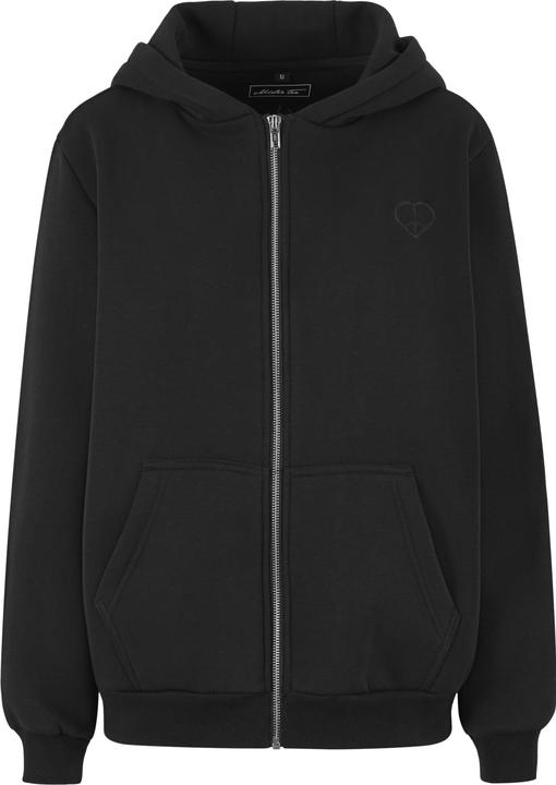 Produktbild Miss Tee Peace Sign EMB Fluffy Zip Hoody - 188493 (M)