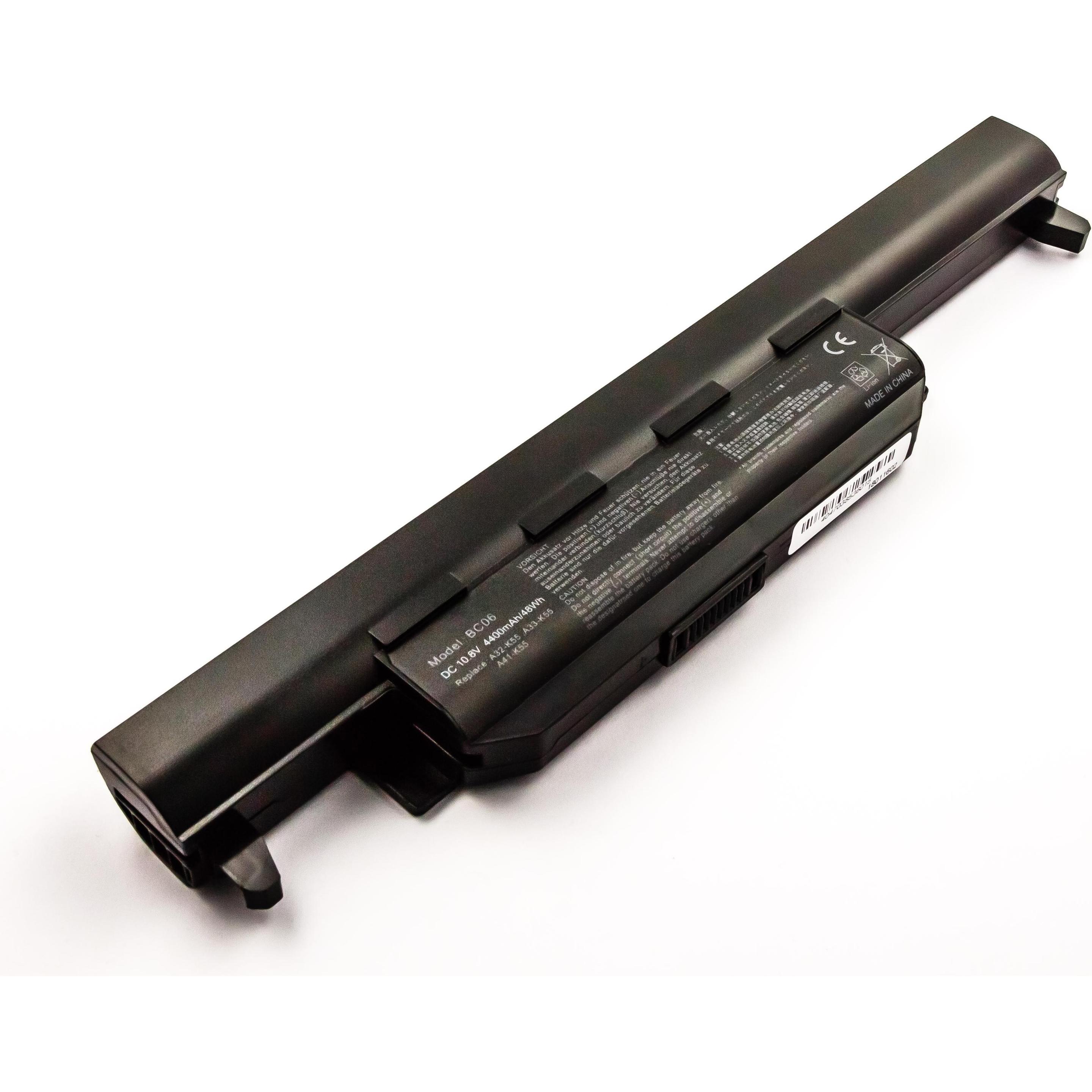 AGI 36746 - Batterie/Akku - Asus (4400 mAh), Notebook Akku, Schwarz