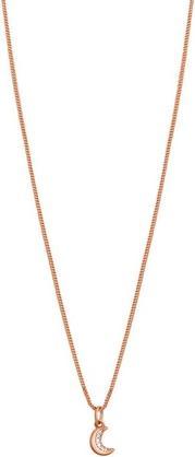 Produktbild Rosato - Bronze necklace Moon with zircons Allegra RZAL030 (chain. pendant)