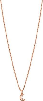 Image du produit Rosato - Bronze necklace Moon with zircons Allegra RZAL030 (chain. pendant)