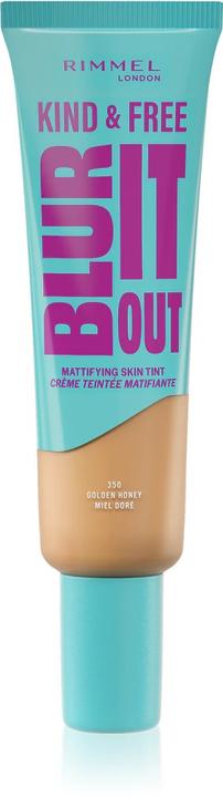 Actual product image Rimmel London Kind & Free Blur It Out Mattifying Skin Tint (Golden Honey)