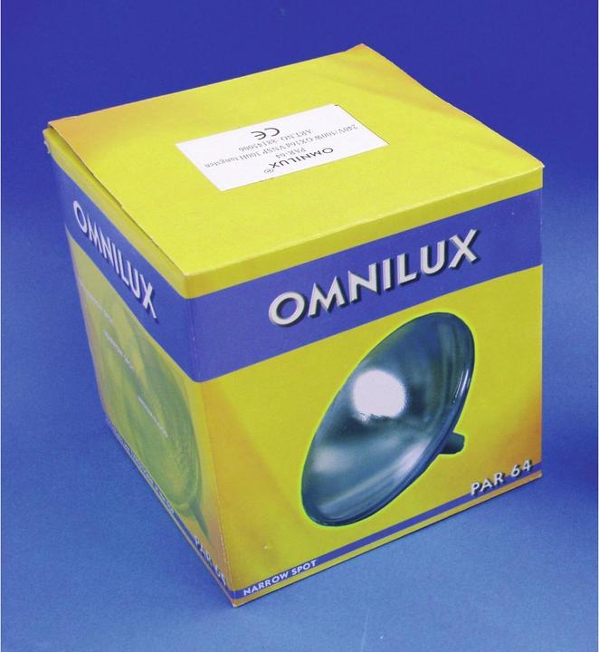 Actual product image Omnilux PAR-64 240V/1000W GX16d VNSP 300h T (1000 W, GX16d)
