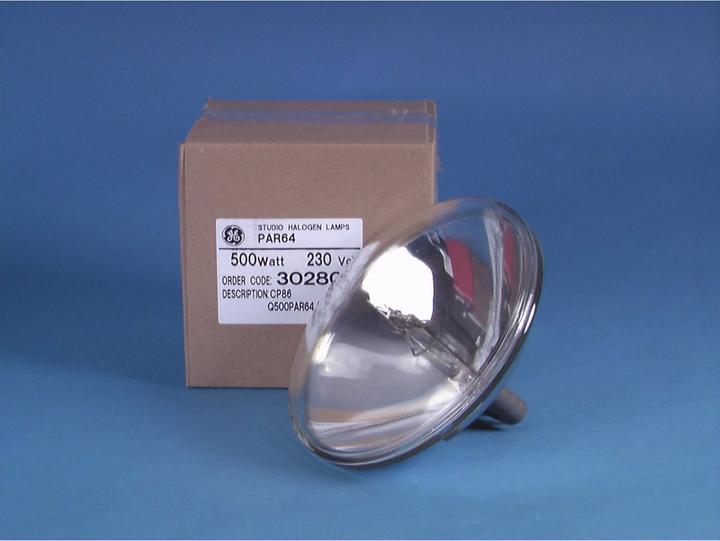 GE CP86 PAR-64 240V/500W VNSP 300h (500 W)