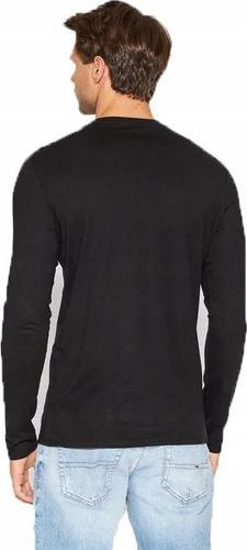 Immagine prodotto Guess Herren CN LS ORIGINAL Logo Shirt, Schwarz/Hellrot/Weiss, M (M)