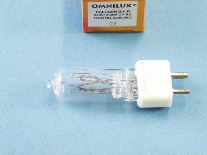 Actual product image Omnilux 230V/300W GY-9,5 180h (300 W)