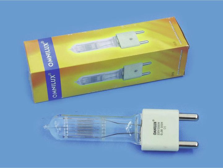 Actual product image Omnilux 230V/2000W G-38 300h 3200K (2000 W, G38)