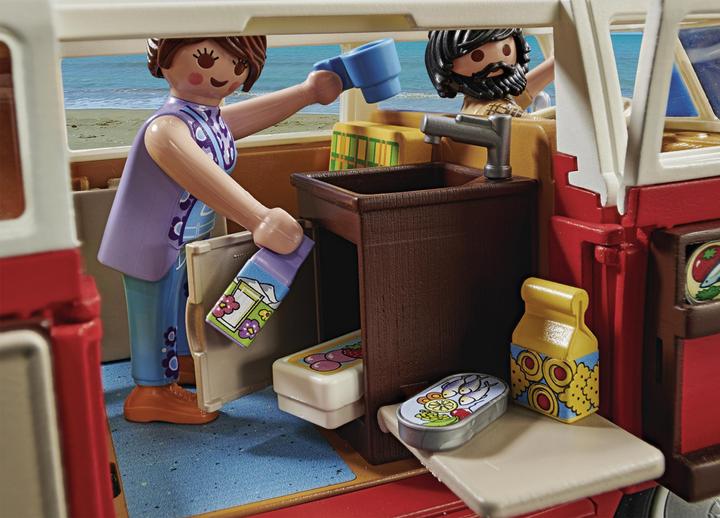 Image du produit Playmobil Volkswagen T1 Camping Bus (70176, Voiture populaire Playmobil)