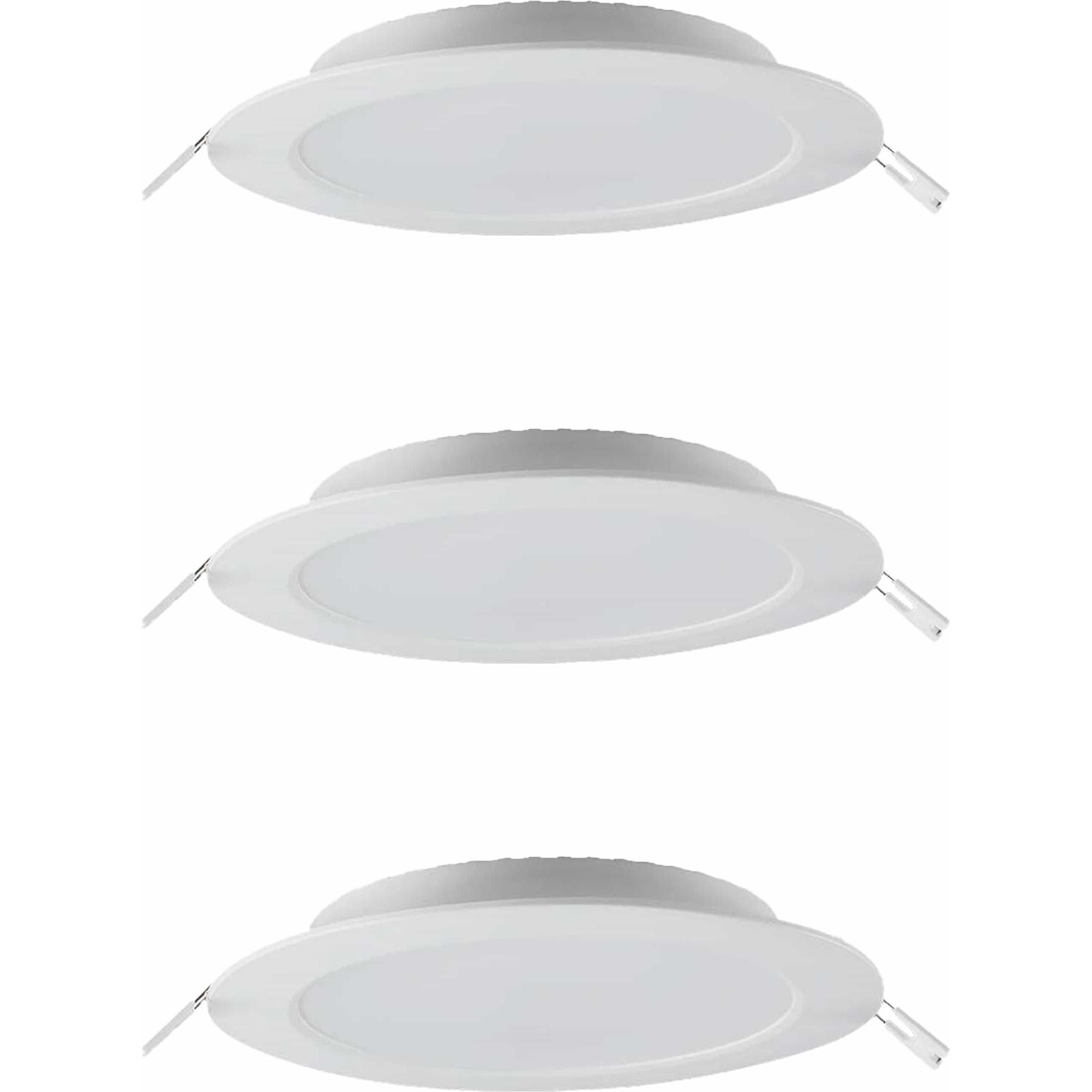 V-TAC, Wandleuchte + Deckenleuchte, LED-Einbauleuchte VT-61012, EEK: F, 12 W, 1200 lm, 4000 K, 170,8 mm, 3 Stück (1200 l...