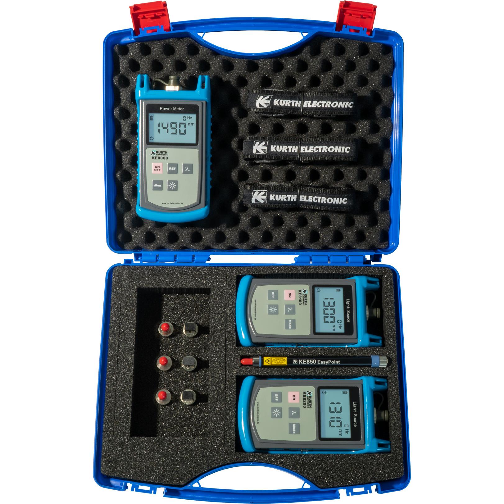 Kurth, Multimeter, KE8083 Optische Verlustprüfgeräte (OLTS)