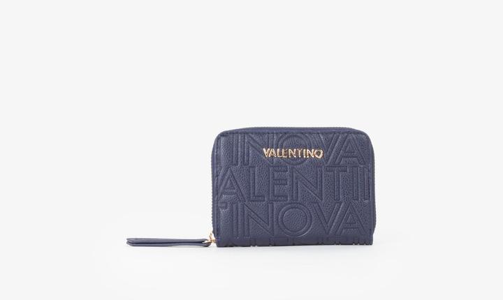 Actual product image Valentino Pansy Blue Wallet