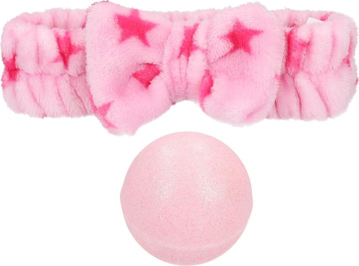 Actual product image Top Model TOPModel - Bathfizzer and Headband - BEAUTY and ME - Pink (Bath bombs)