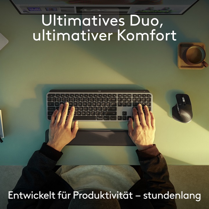 Productafbeelding Logitech MX Keys S Combo voor Mac (NL, Draadloze)