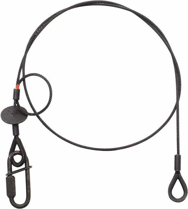 Actual product image Saveking Safety rope 3x1000 black