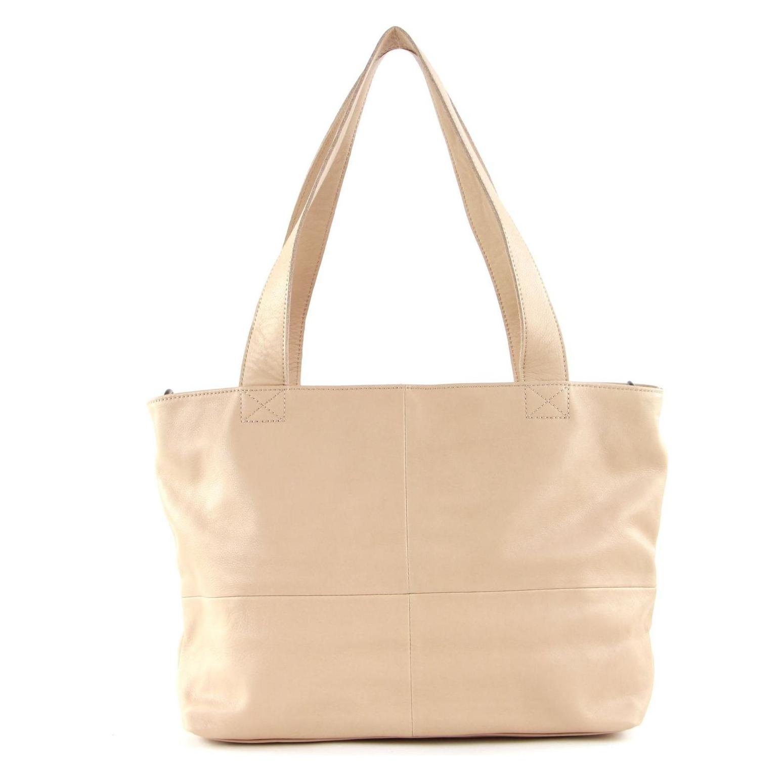FredsBruder, Damen, Handtasche, Utility Collection Big Zip Bag, Beige