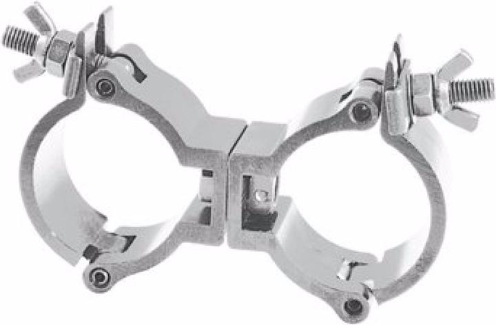 Actual product image Eurolite TPC-15 clamp movable, silver