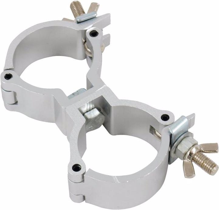 Actual product image Eurolite DEC-30D clamp silver for 35mm