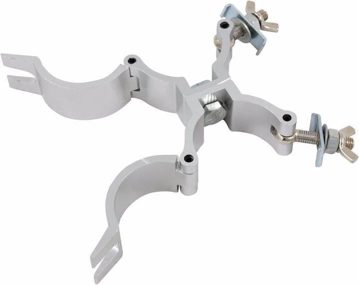 Actual product image Eurolite DEC-30D clamp silver for 35mm